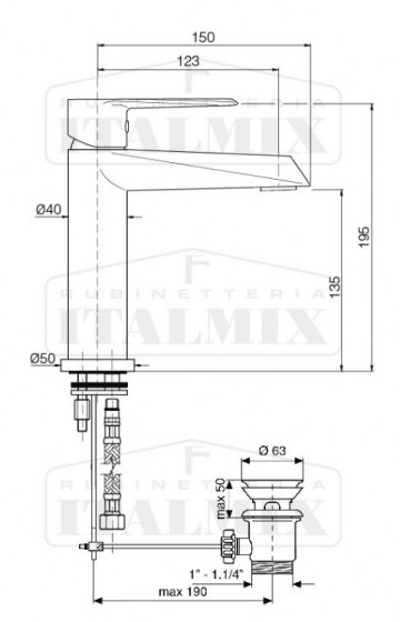 RUBINATERIA ITALMIX -UNICA UN200